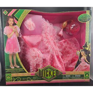 Wicked Girls' Pink Princess Costume Dress Set